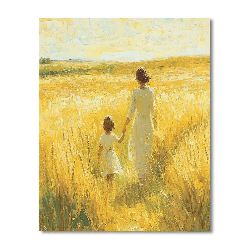A Stroll Through The Fields Numbered Painting Kits
