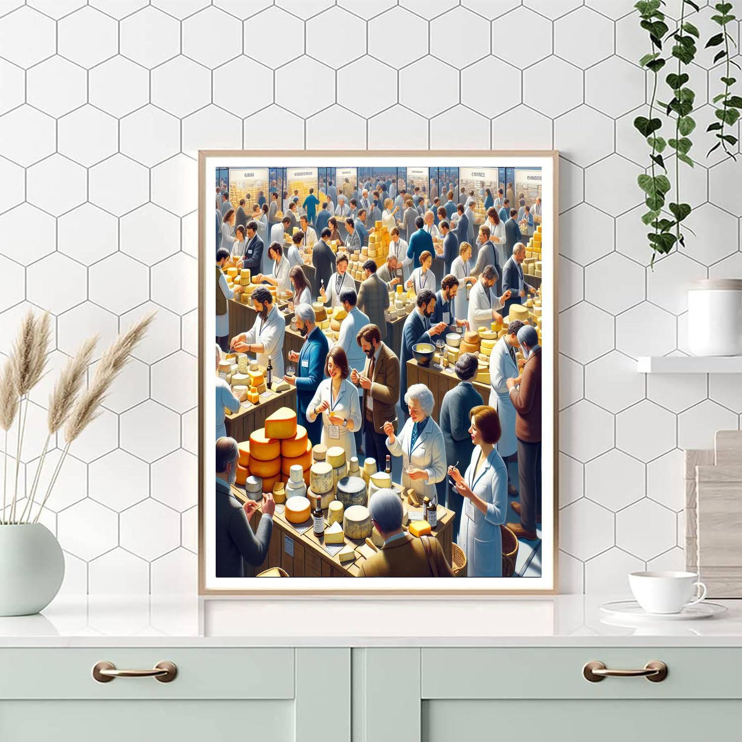 World Championship Cheese Contest - United States Paint By Number