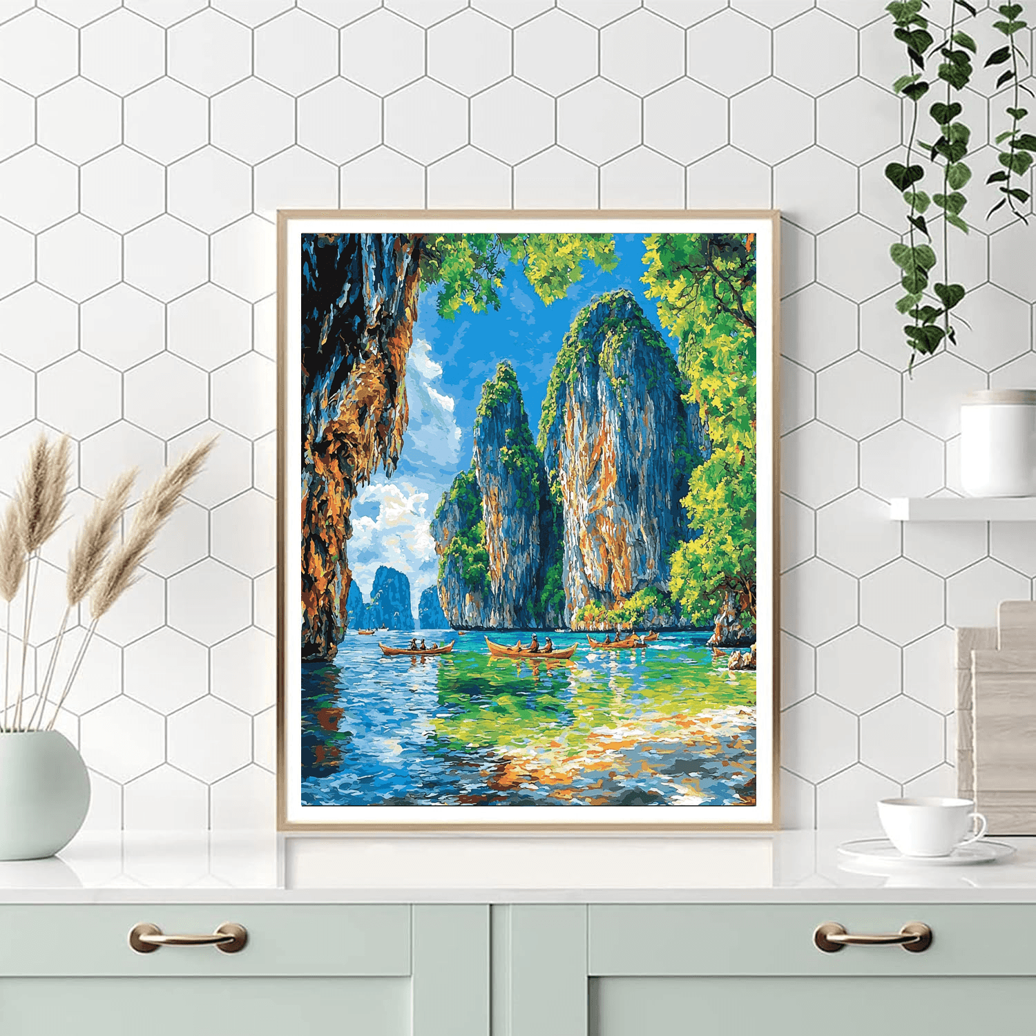 Phang Nga Bay Paint By Numbers Art