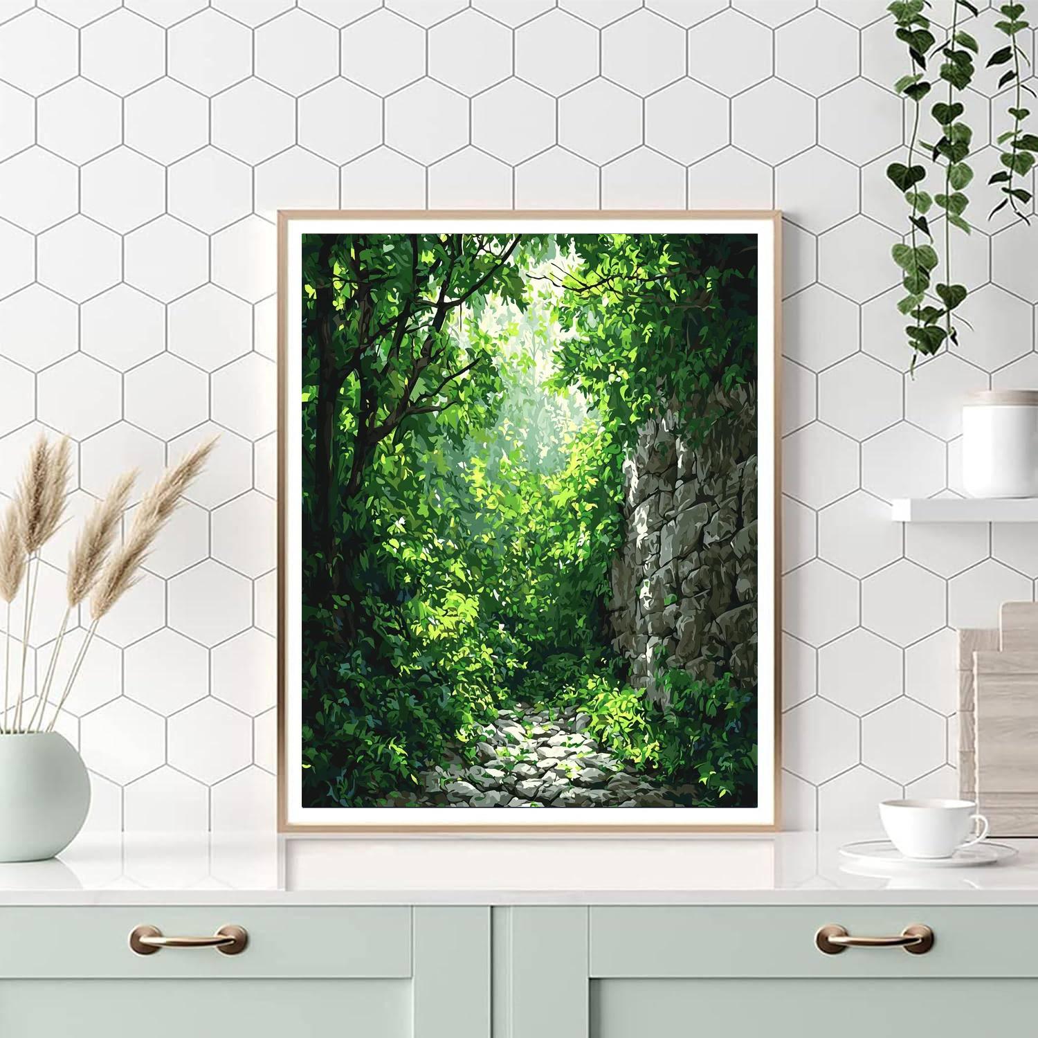 Michelangelo Inspired Ancient Enchantment  Paint By Numbers