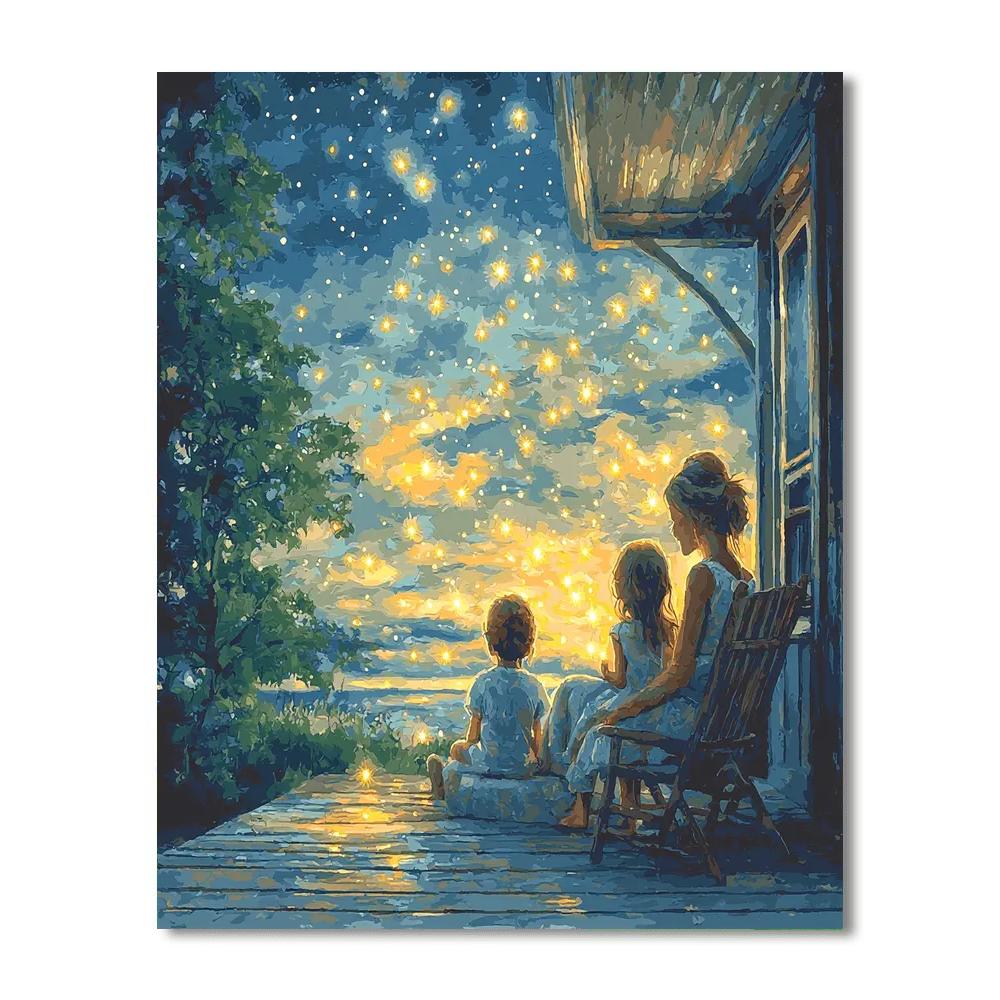 Mother's Love Illuminated Paint By Numbers Kits
