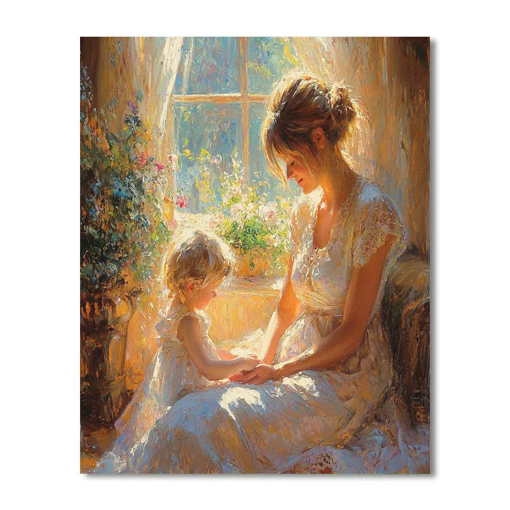 Sunlit Lullabies Painting Number Kit