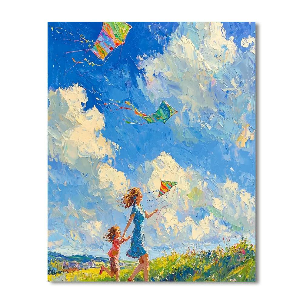 Joyful Days At The Park Paint By Numbers Kits