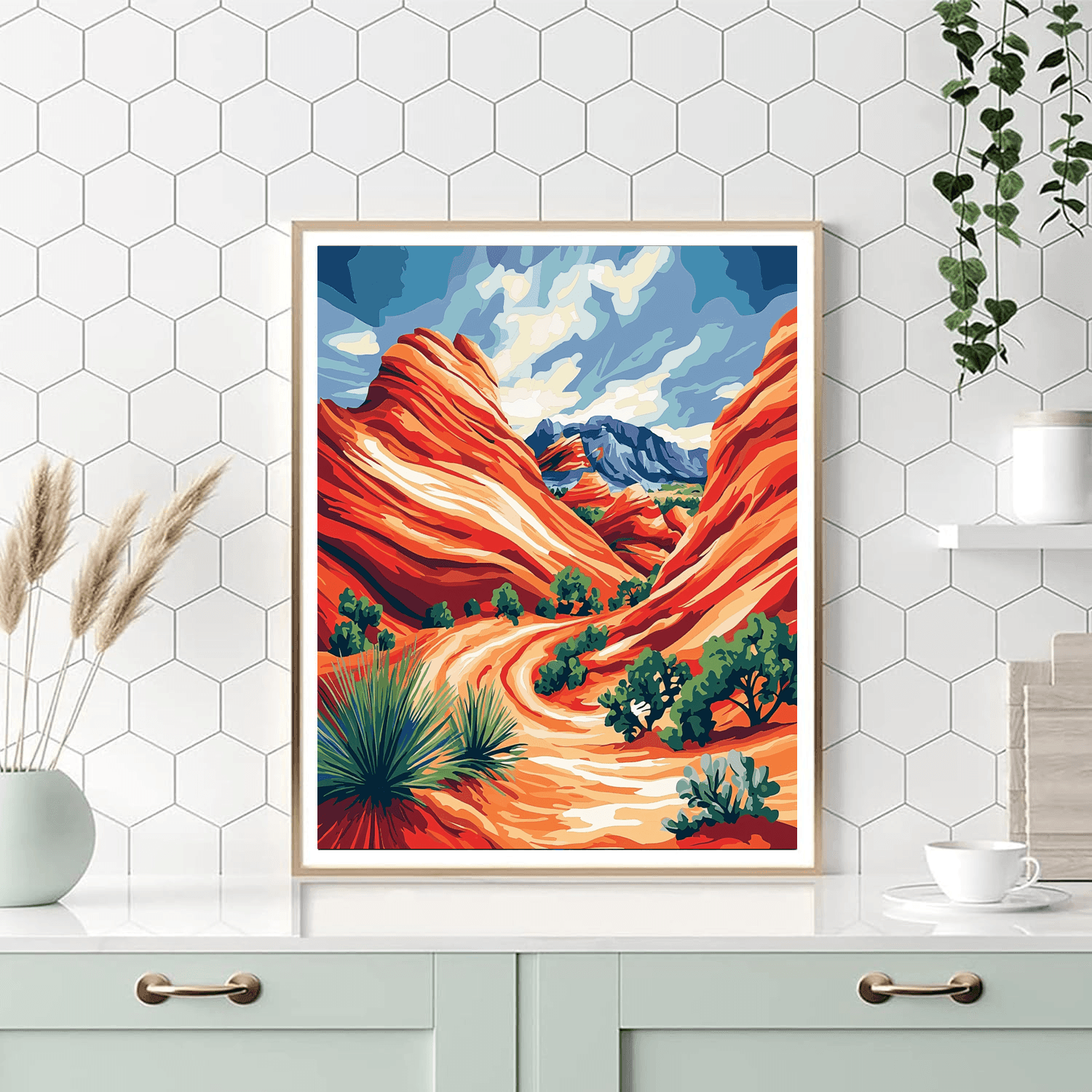 The Wave - Usa Painting By Numbers Kit