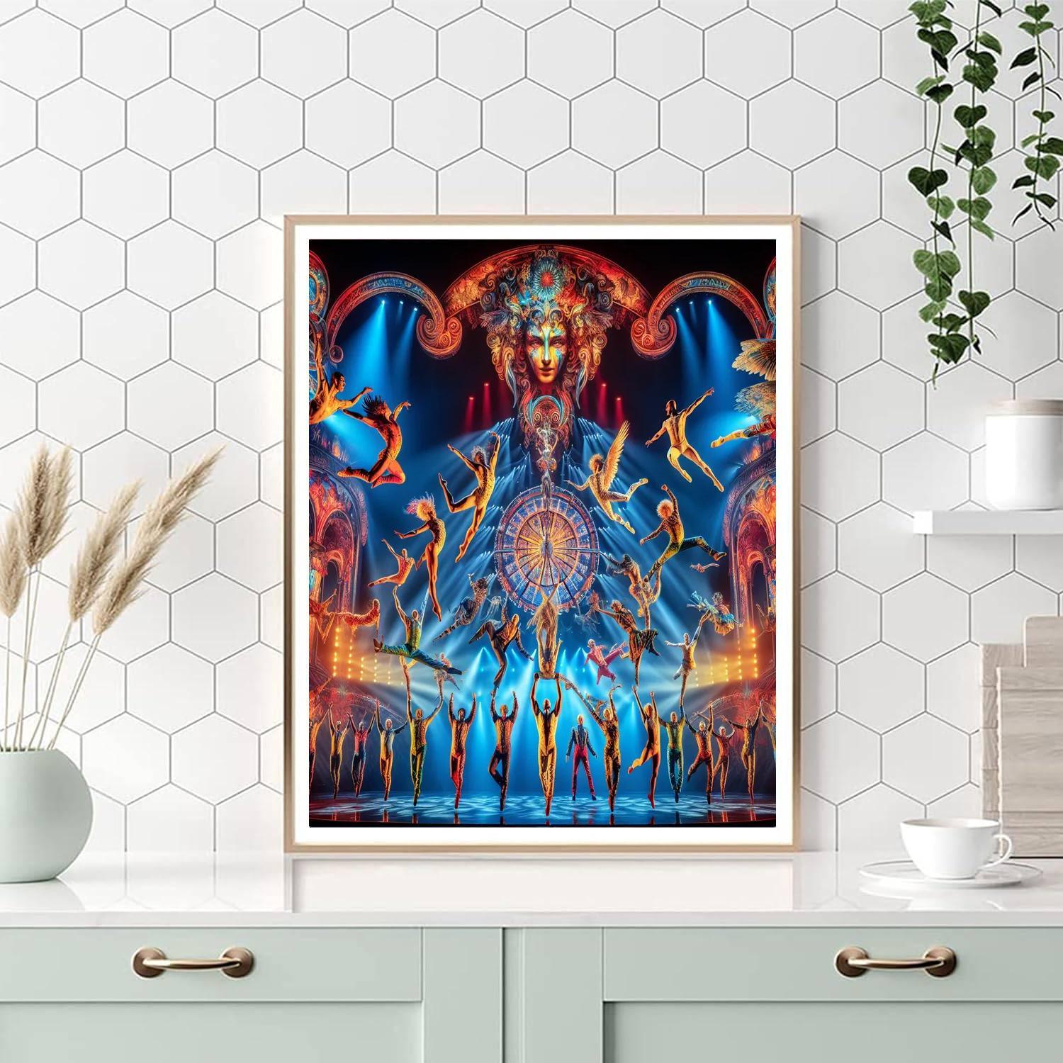 Cirque Du Soleil - Canada Paint By Color