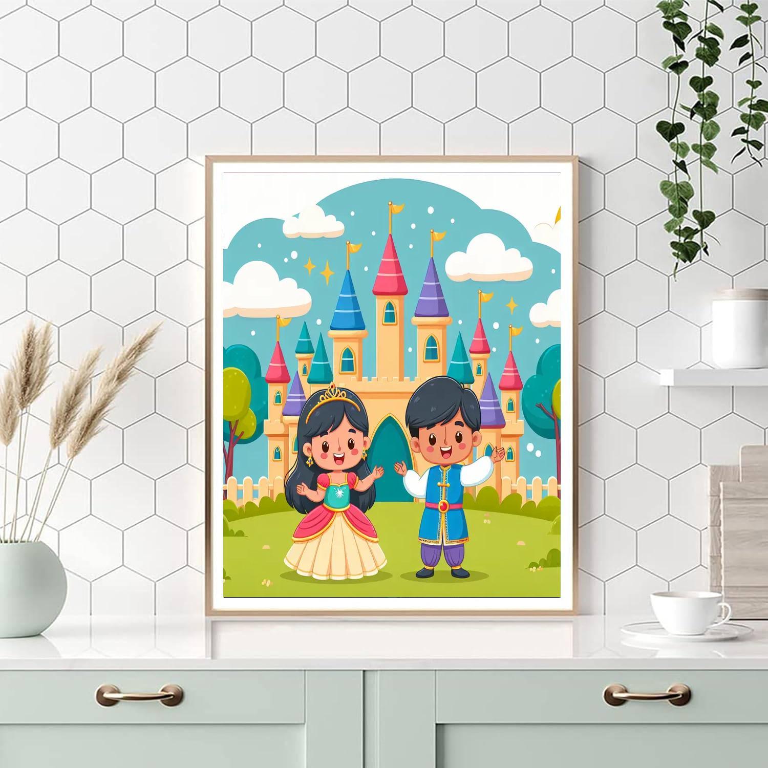 Fairy Tale Enchanted Land Numbered Painting Kits
