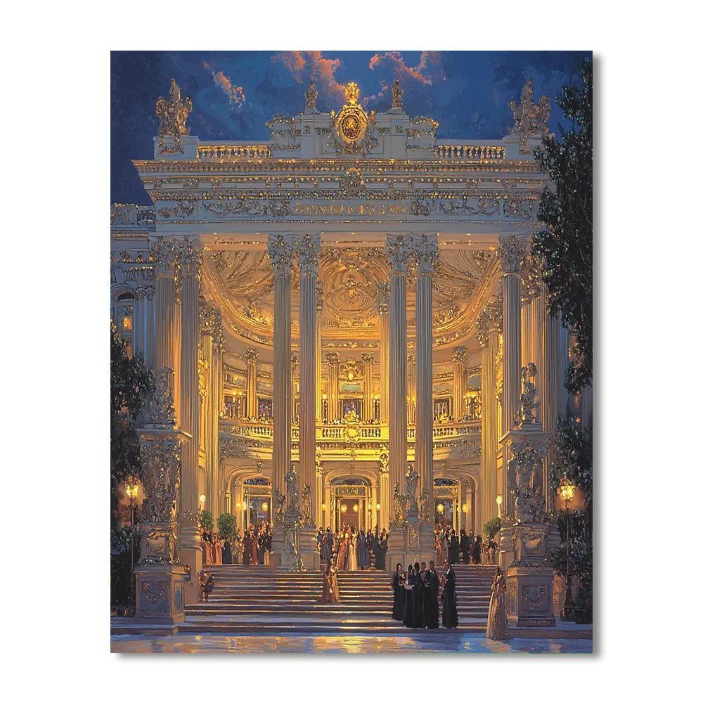 The Bolshoi Theatre - Moscow Paint By Number