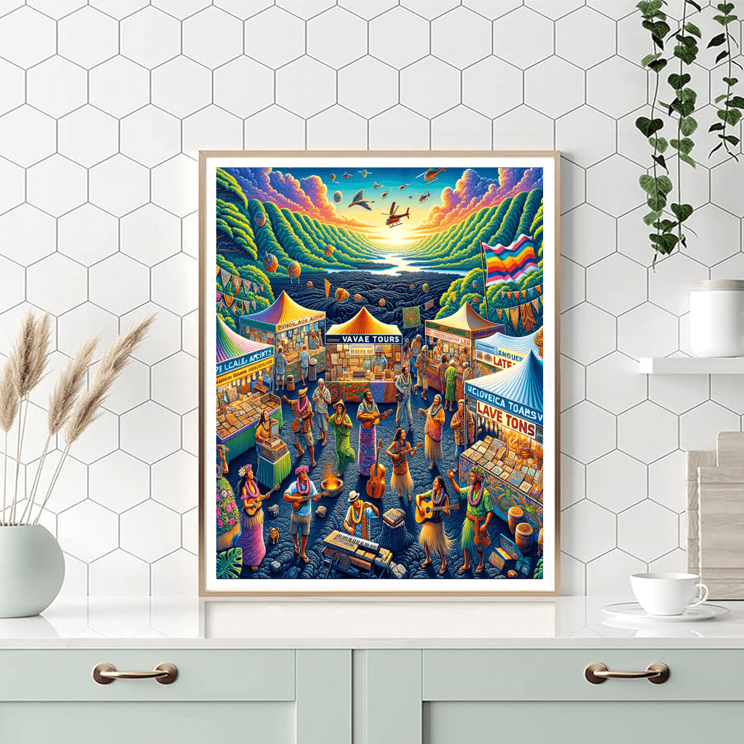 Pahoa Lava Fest - Usa Paint By Numbers