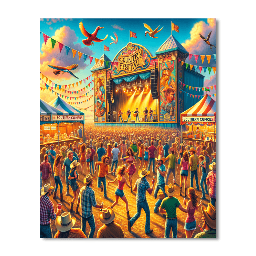 Bayou Country Superfest Paint By Numbers Kits