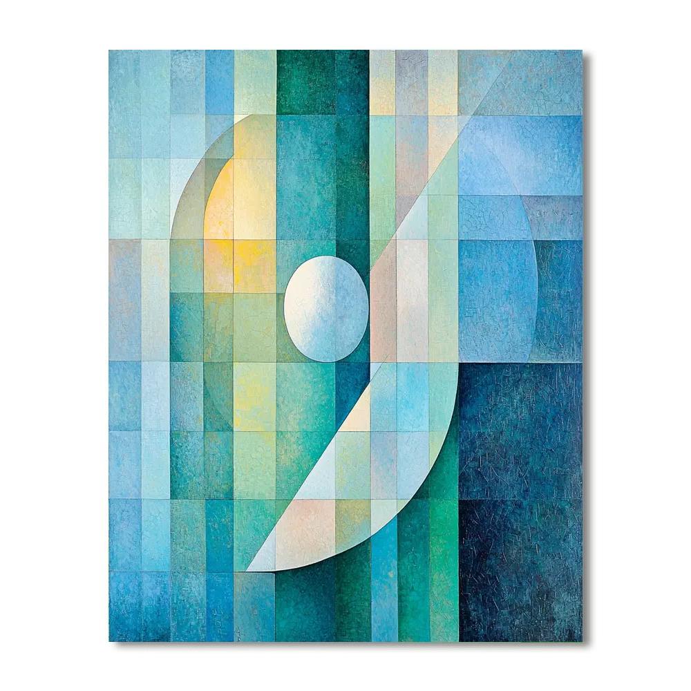 Kazimir Malevich Inspired Emotional Gradients  Numbered Painting Kits