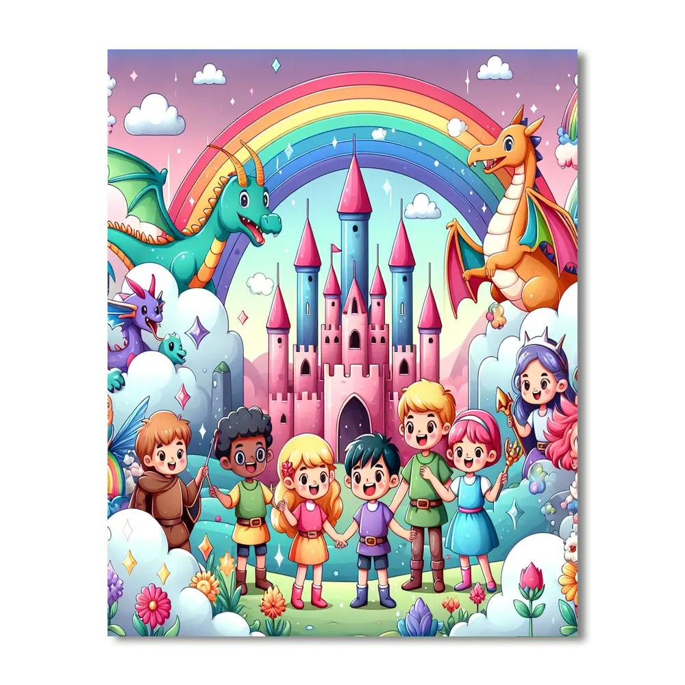 Exploration Of Fairy Tale Worlds Paint By Numbers Kits