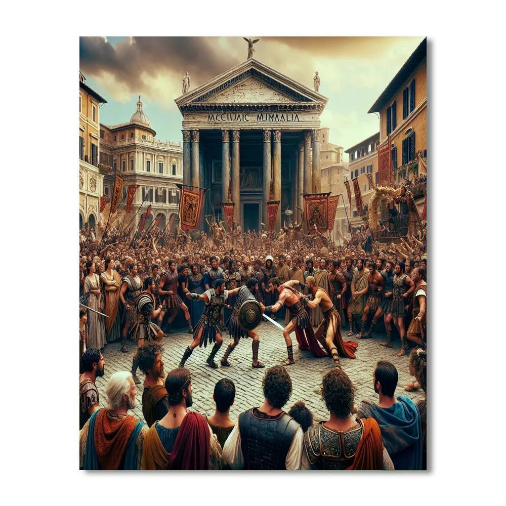 Caput Mundi - Italy Paint By Numbers Art