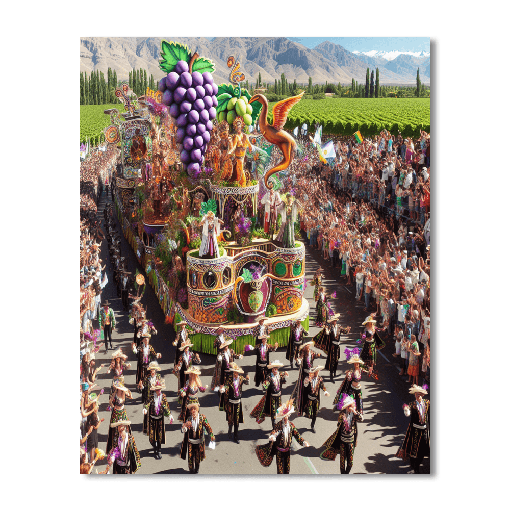 Fiesta De La Vendimia - Mendoza, Argentina Paint By Number