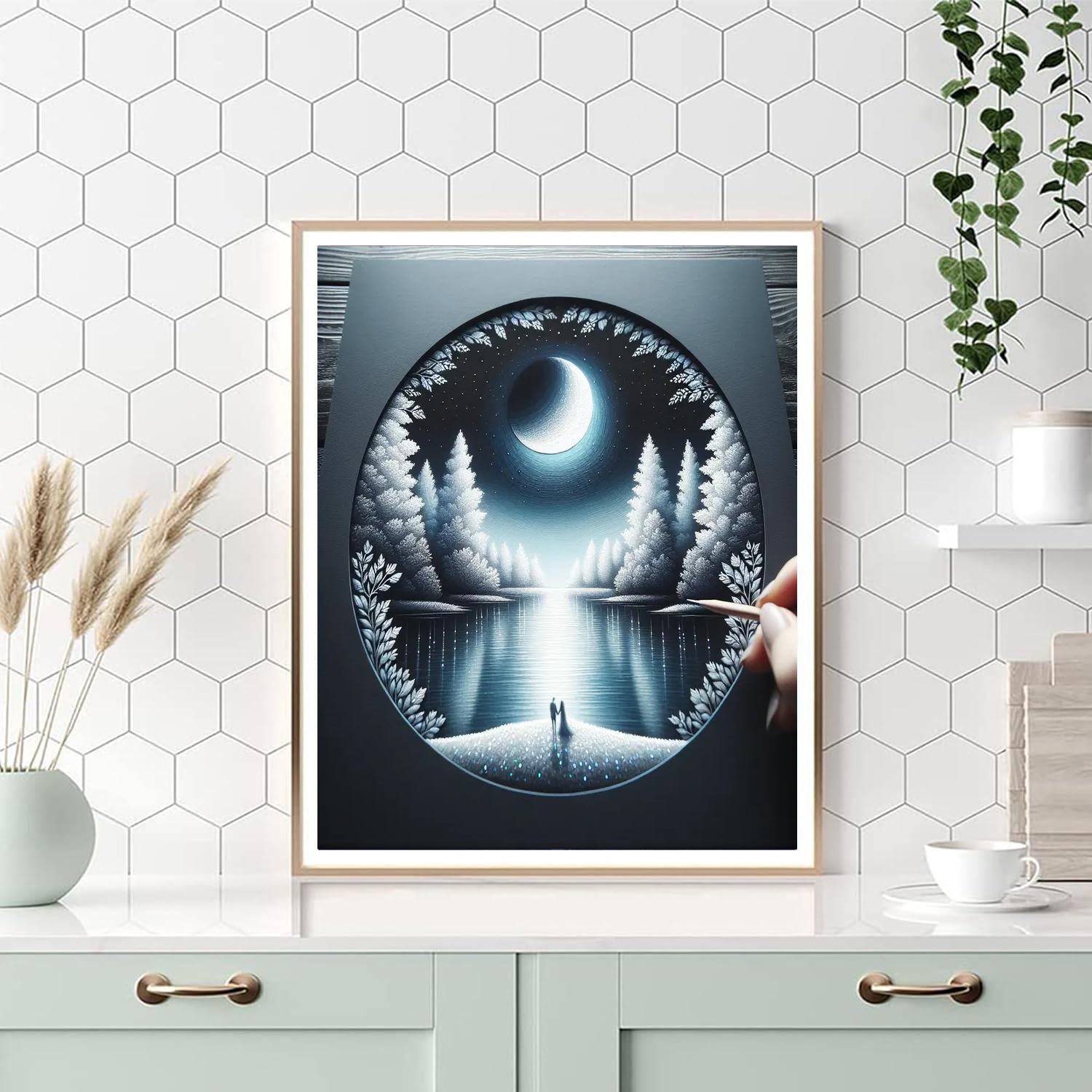 Moonlit Magic Numbered Painting Kits