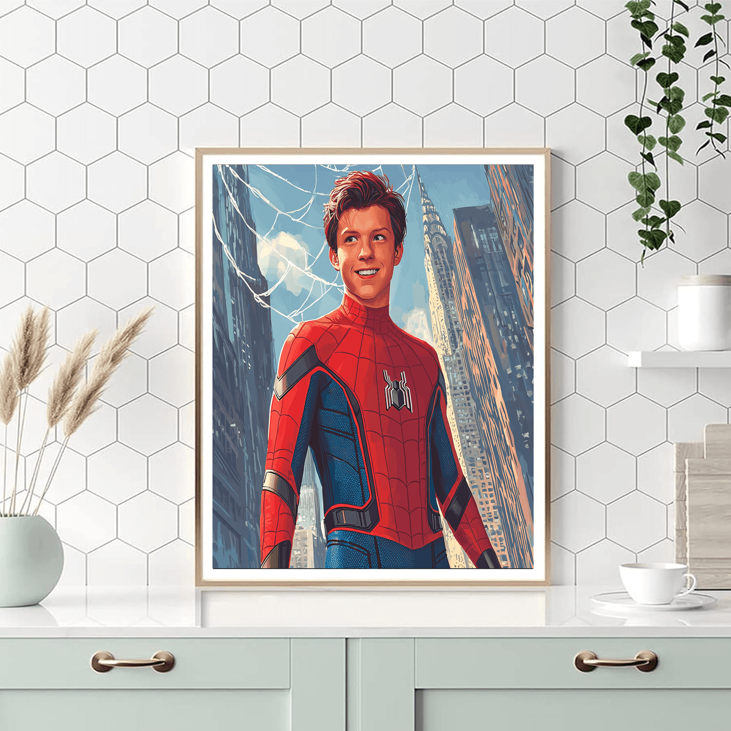 Tom Holland: Dancing Through The Webs Of Spider-man Paint By Numbers