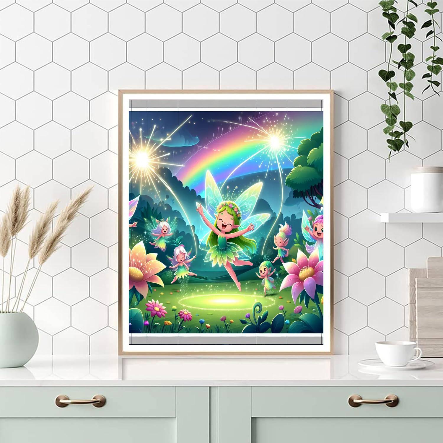 Fantastic Fairy Adventures Painting By Numbers Kit