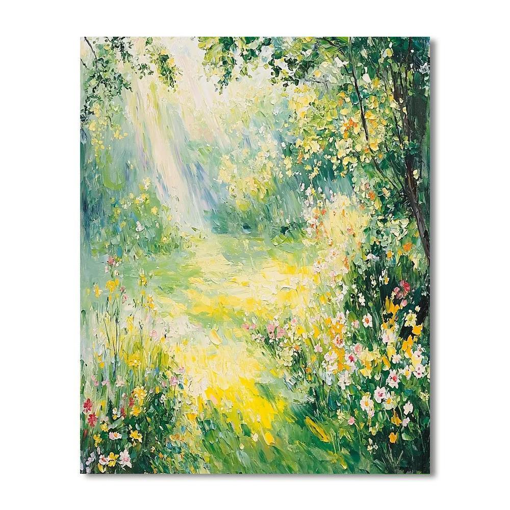 Berthe Morisot Inspired Sunkissed Meadows  Paint By Numbers
