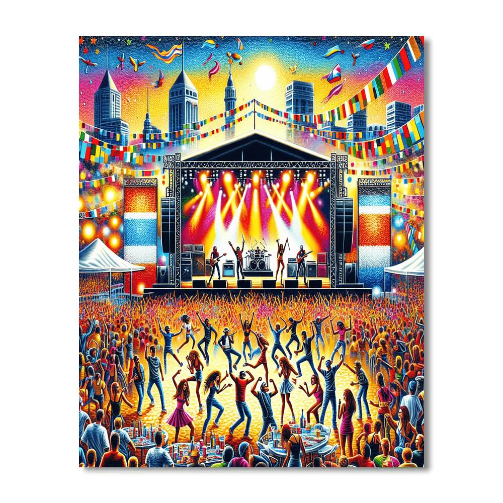 Primavera Sound - Spain Numbered Painting Kits