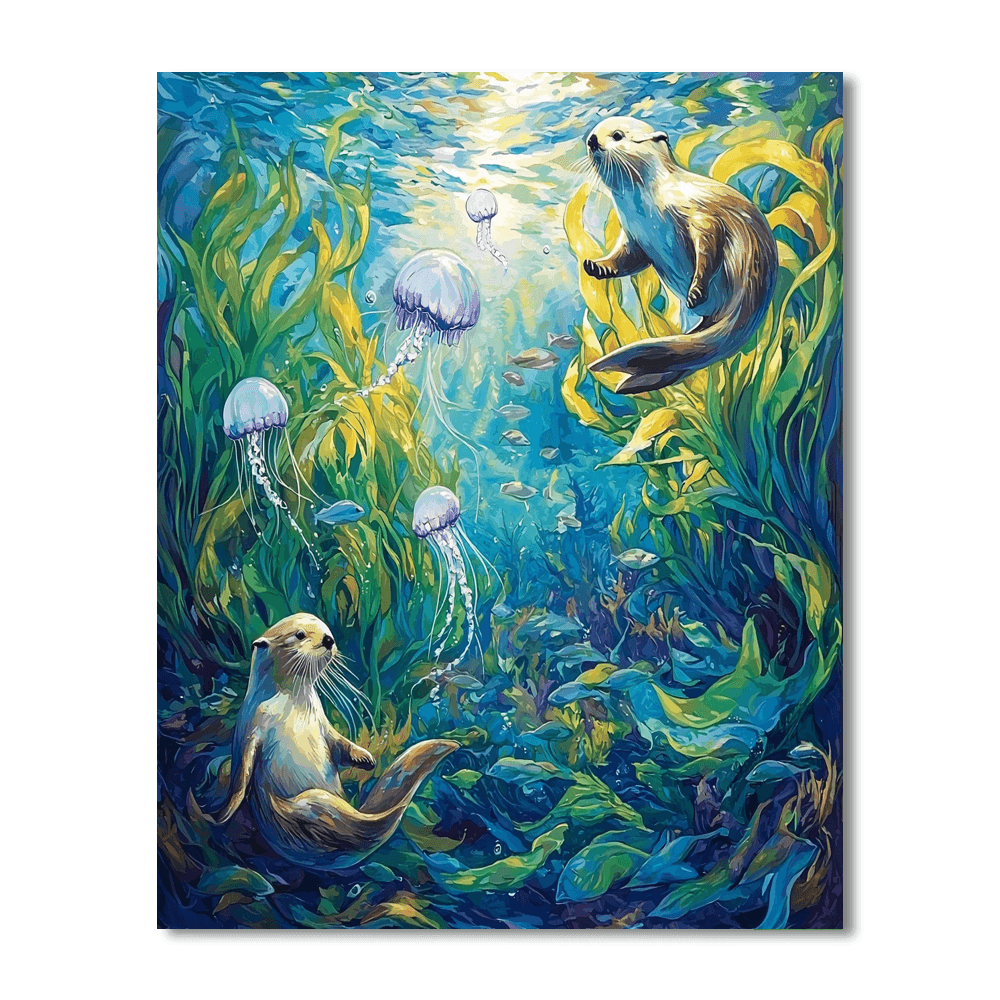 Monterey Bay Aquarium Paint By Numbers Kits