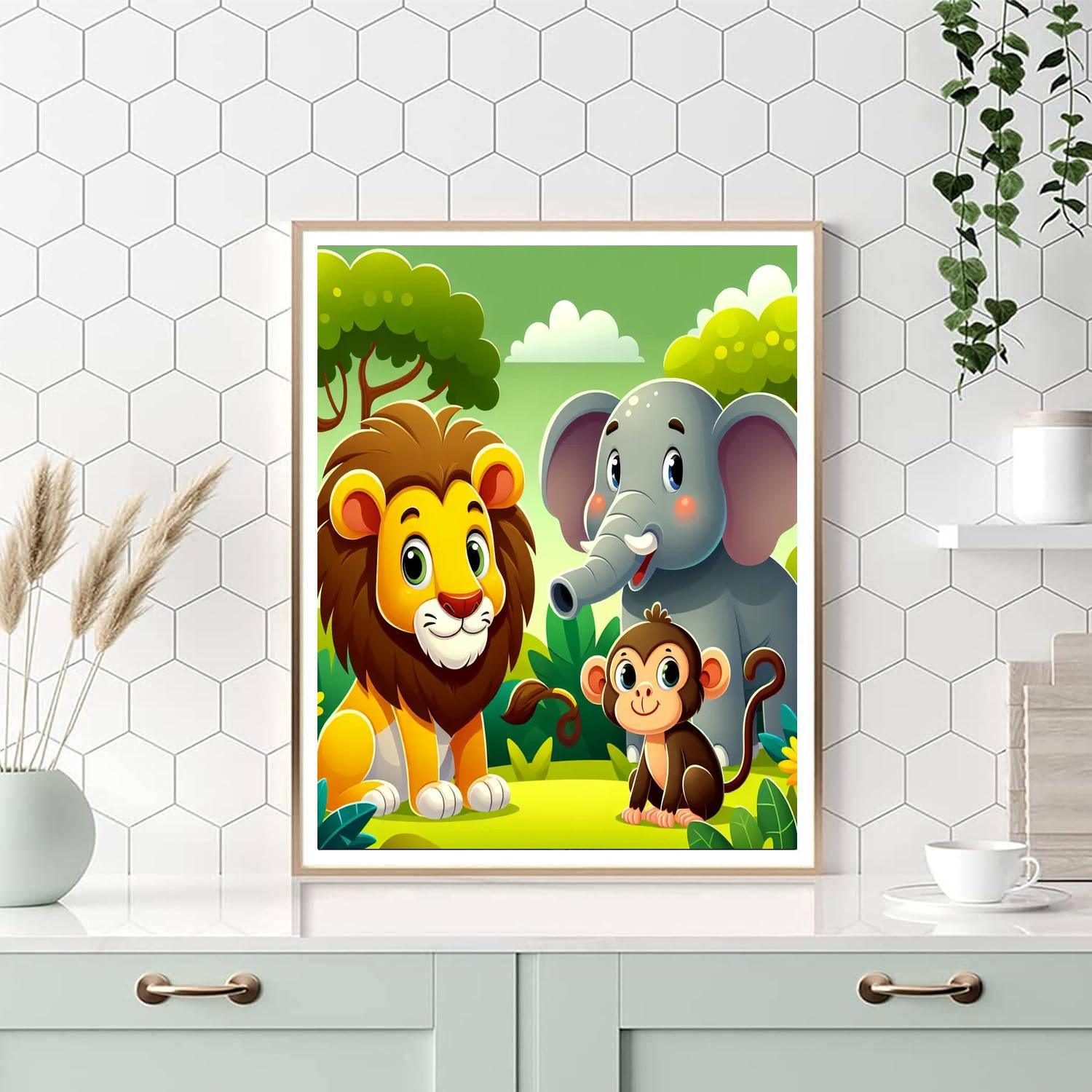 Wonderful Wildlife Wonders Paint By Number