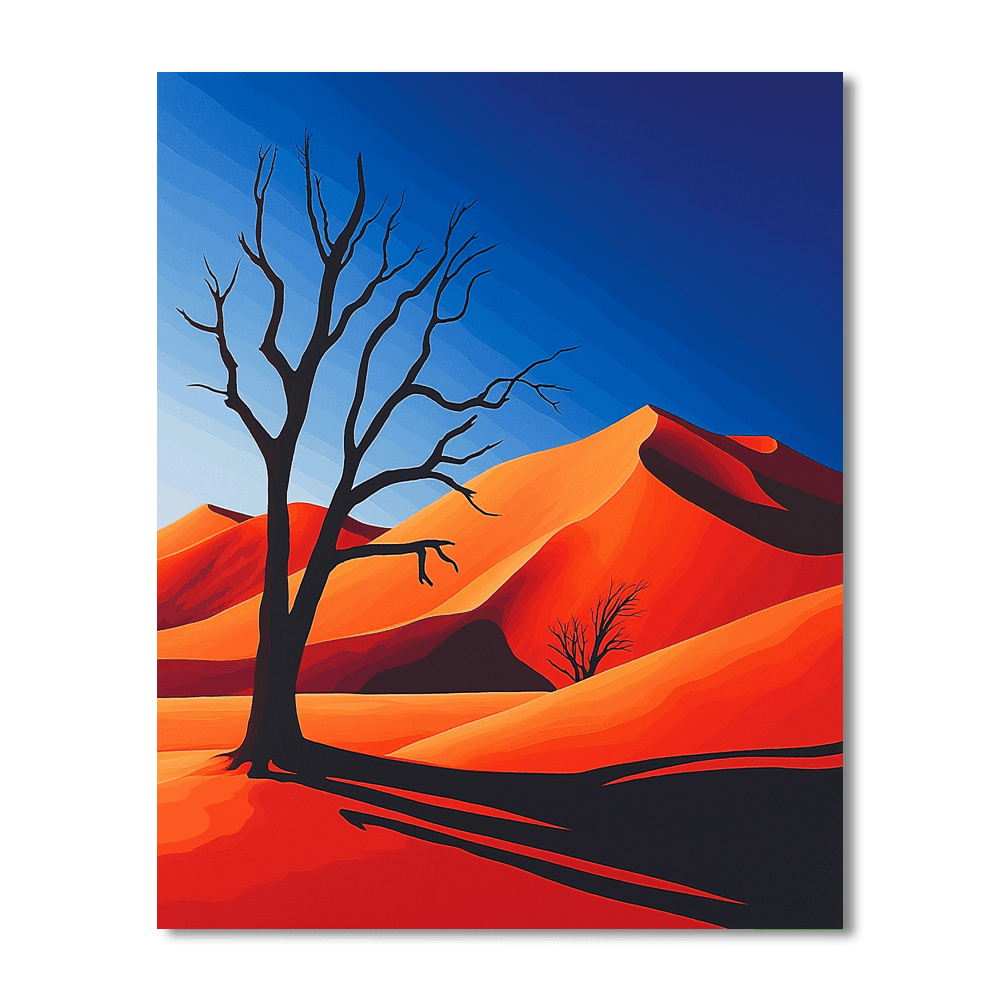 Namib Desert - Namibia Paint By Numbers