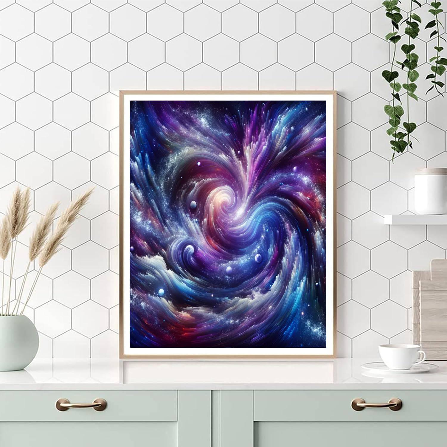 Cosmic Whirlwind Adventure DIY Paint By Numbers