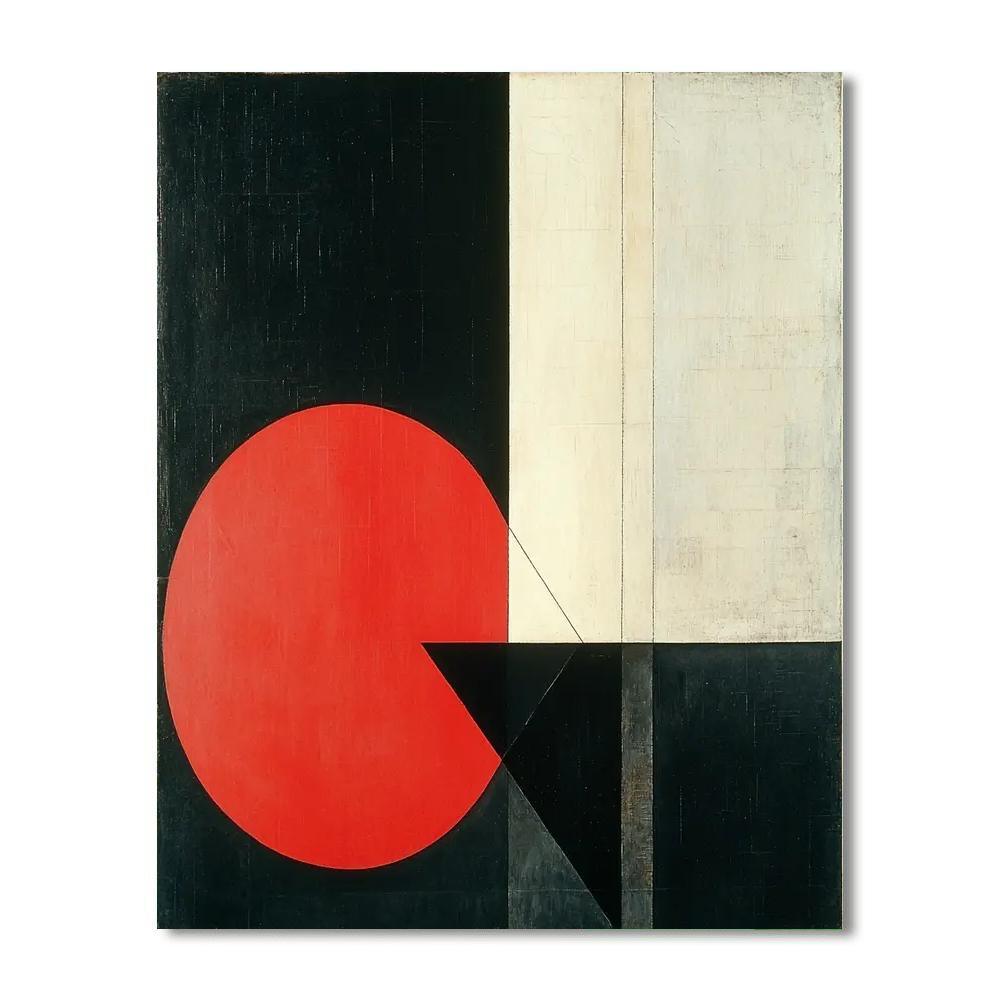 Kazimir Malevich Inspired Essence Of Abstraction  Paint By Numbers Kits