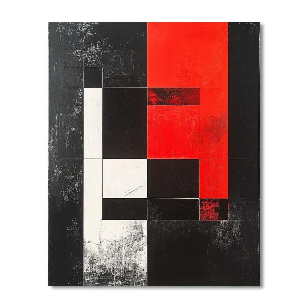 Kazimir Malevich Inspired The Power Of Contrast  Number Painting