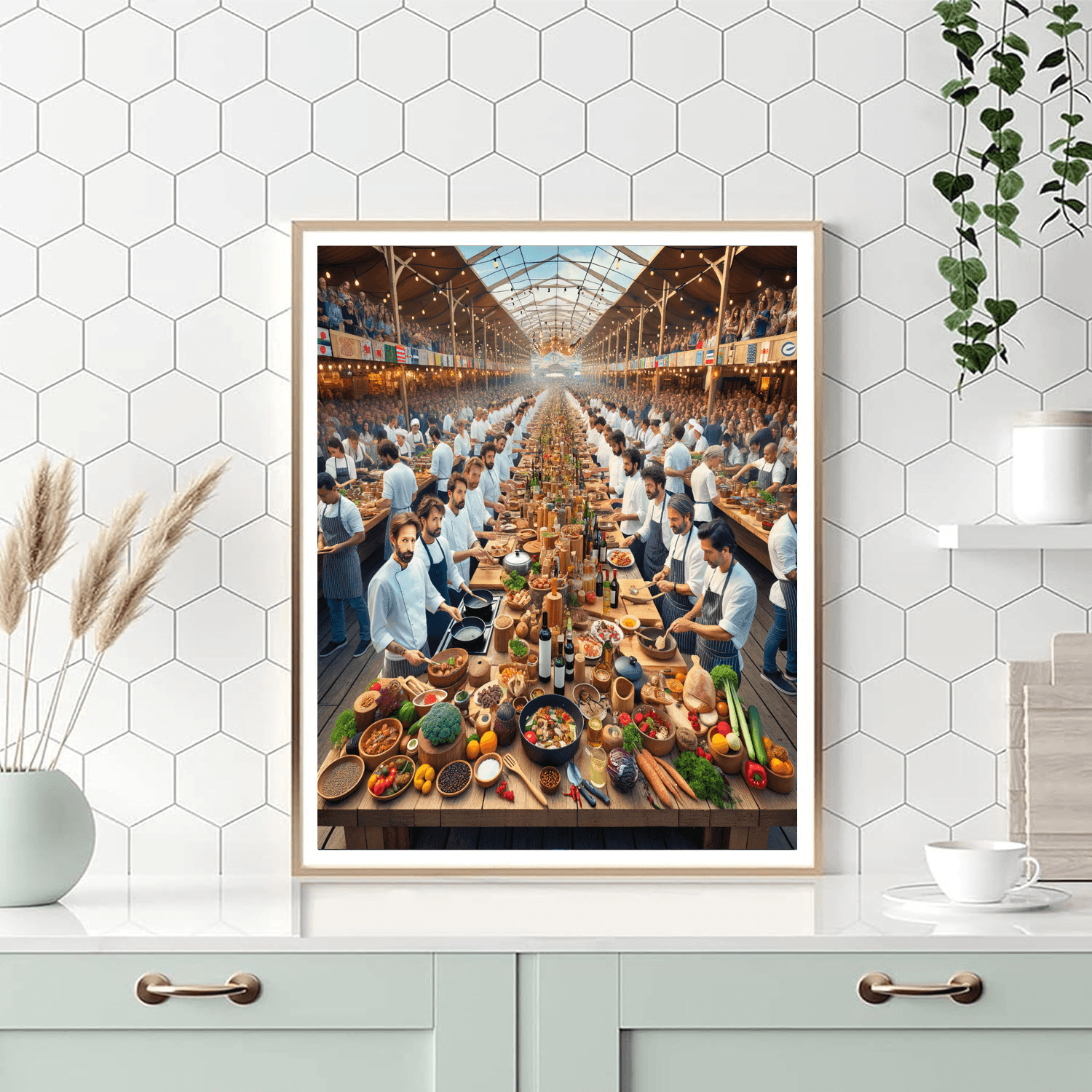 Melbourne Food And Wine Festival - Australia Painting By Numbers Kit