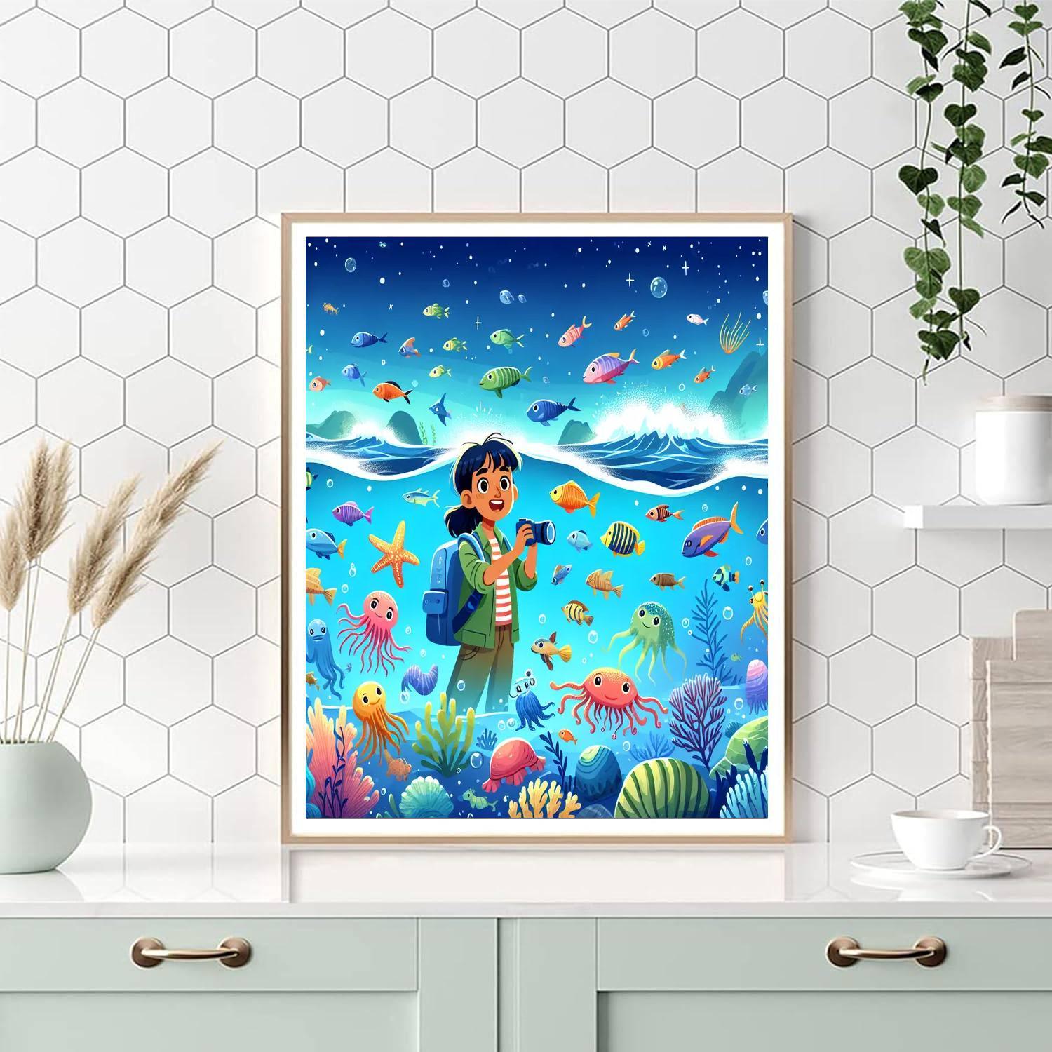 Ocean Exploration Quest Paint By Number