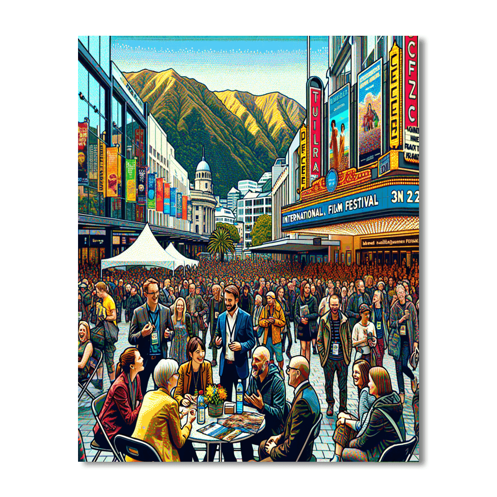 The New Zealand International Film Festival Paint By Color