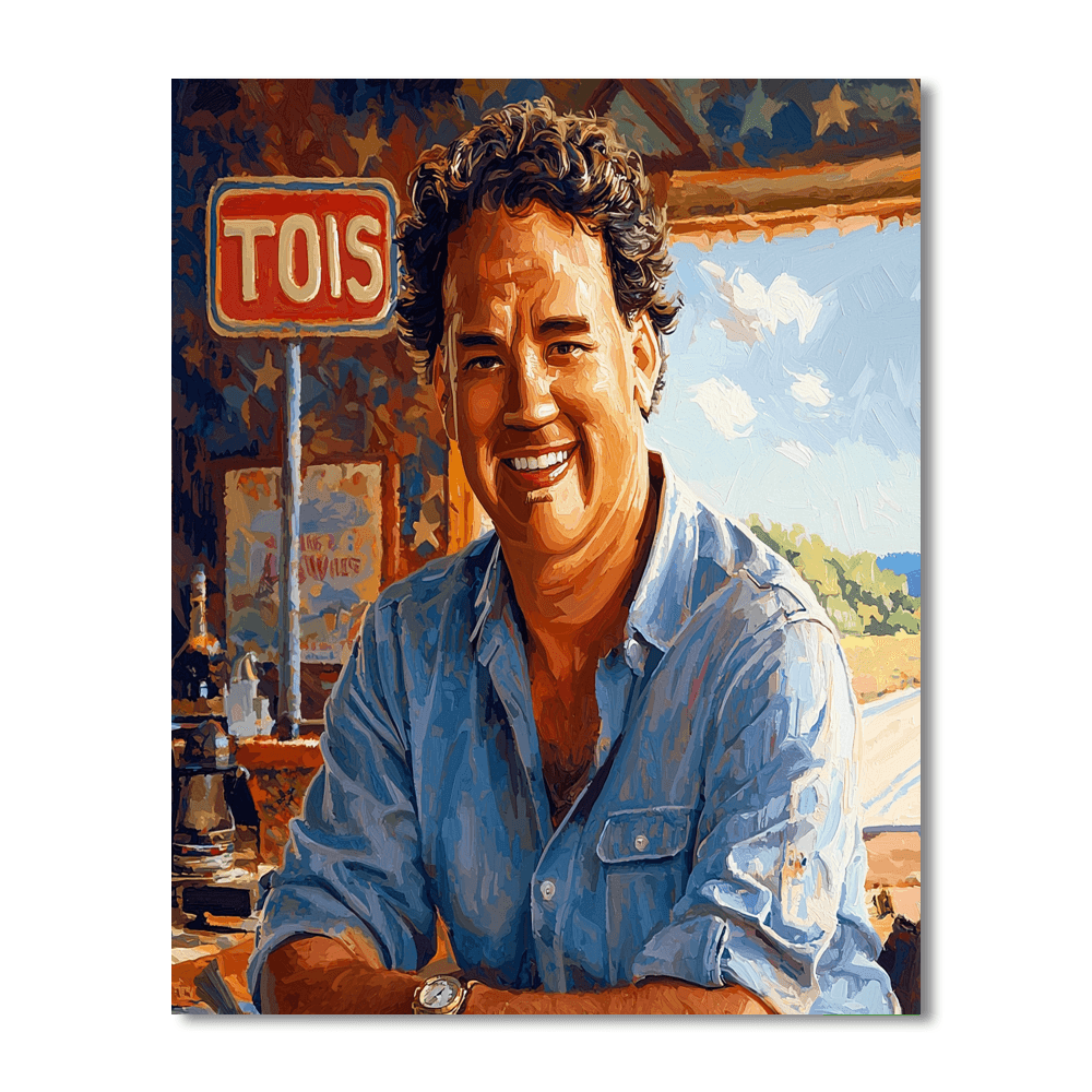 Tom Hanks: The Heart And Soul Of Cinematic Storytelling Paint By Numbers Art