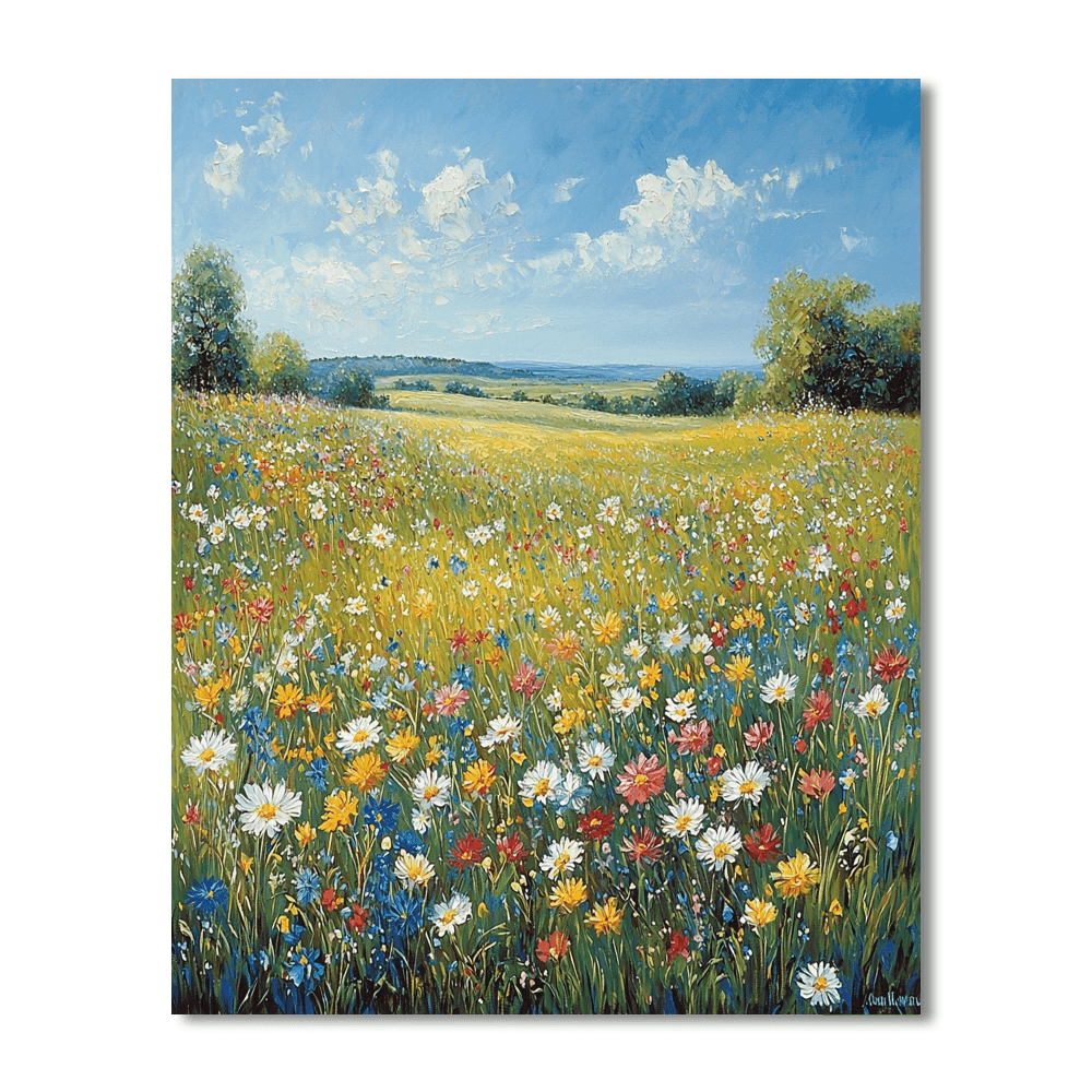 John Constable Inspired Summer's Essence  Paint By Numbers Art