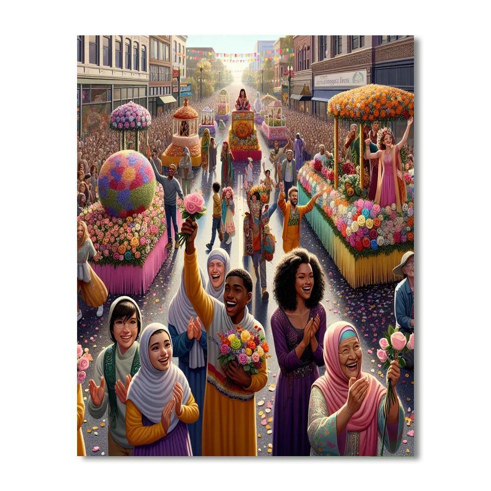 The Rose Festival - Usa Paint By Number