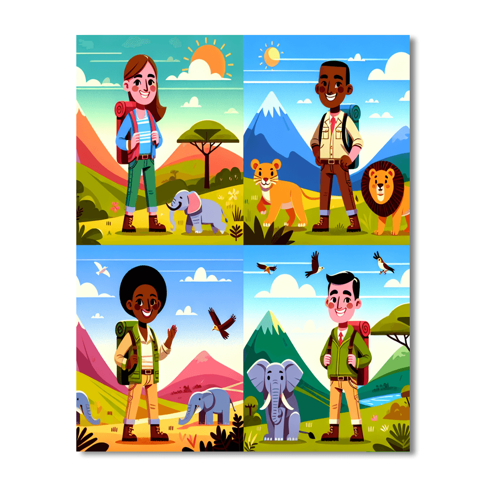 Adventure Time Painting By Numbers Kit