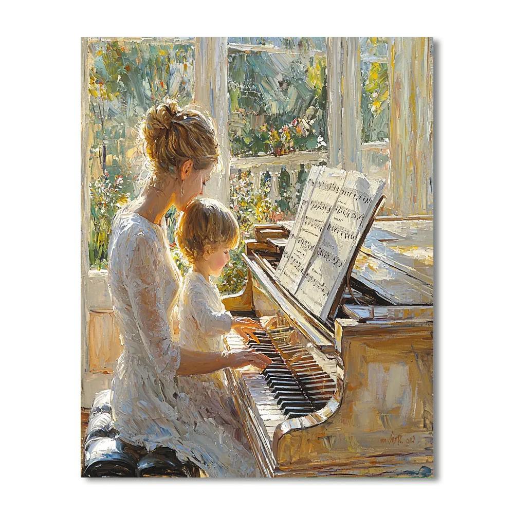 Melodies Of Home Painting Number Kit