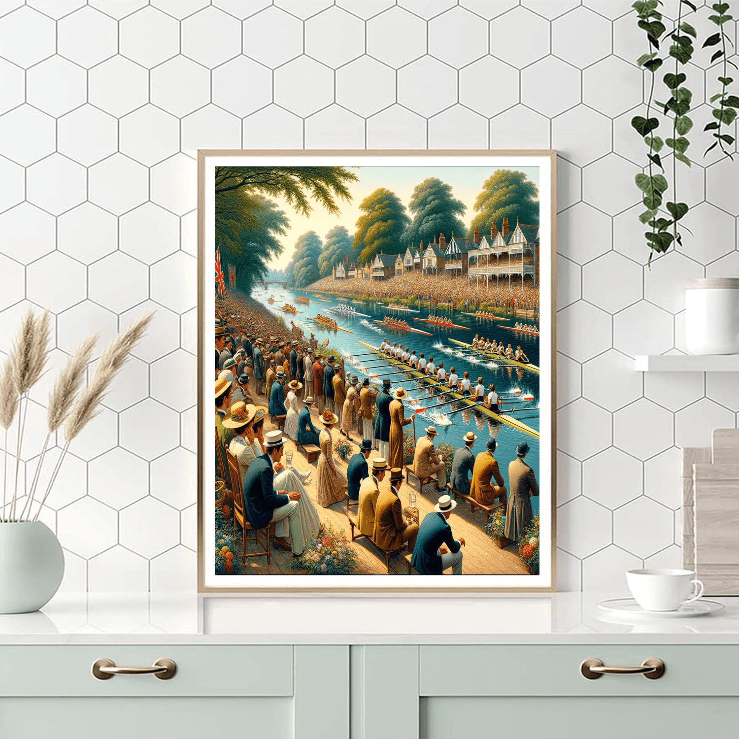 Henley Royal Regatta - Henley-on-thames Numbered Painting Kits