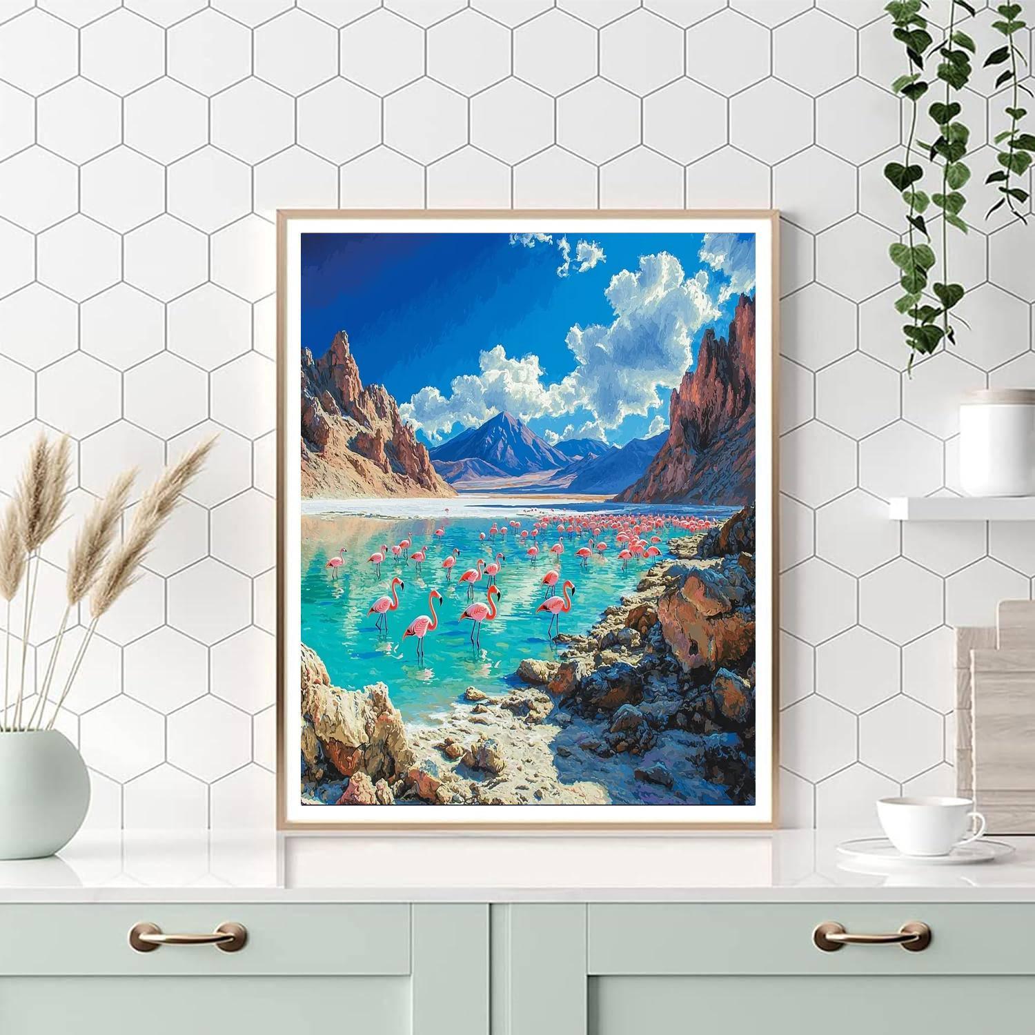 Salar De Tara - Chile Paint By Number