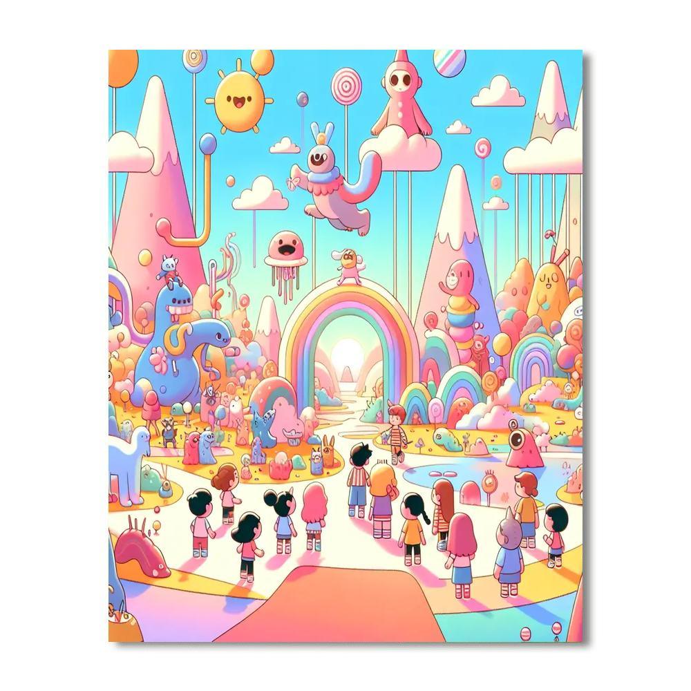 Dreamland Adventures Painting By Numbers Kit