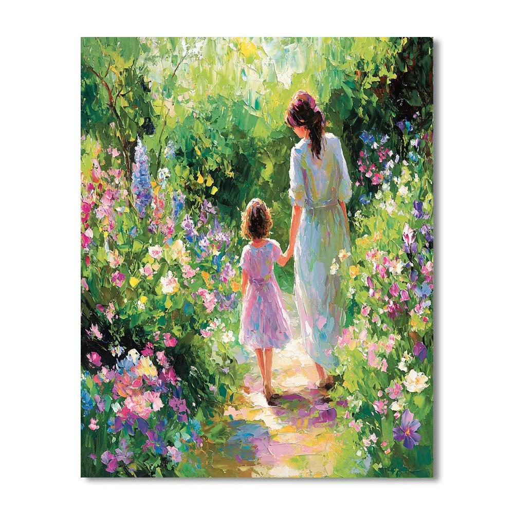 Garden Of Tenderness Numbered Painting Kits
