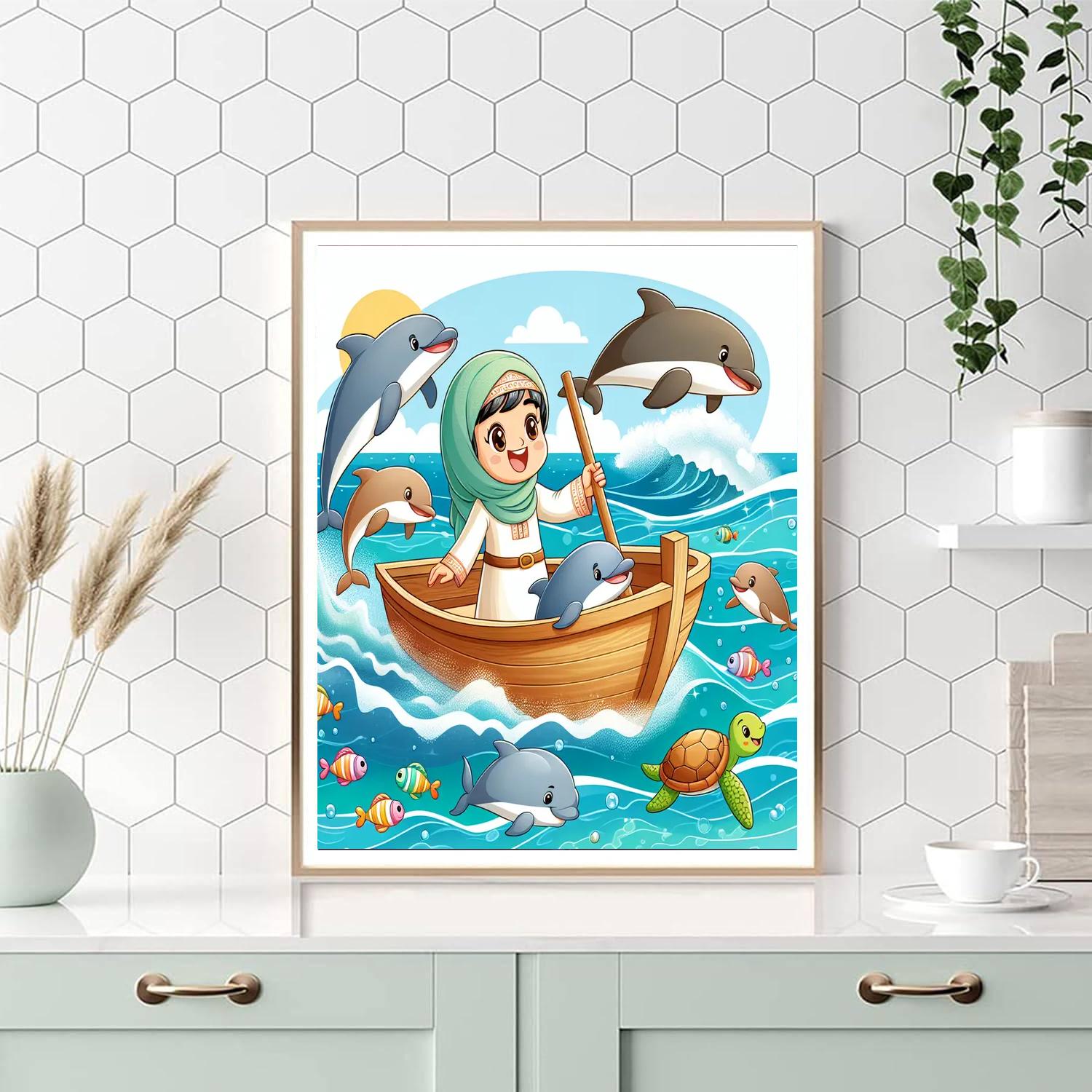 Marine Life Voyage DIY Paint By Numbers