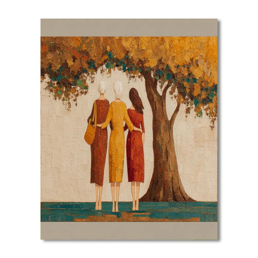 Generations Of Wisdom Painting Number Kit