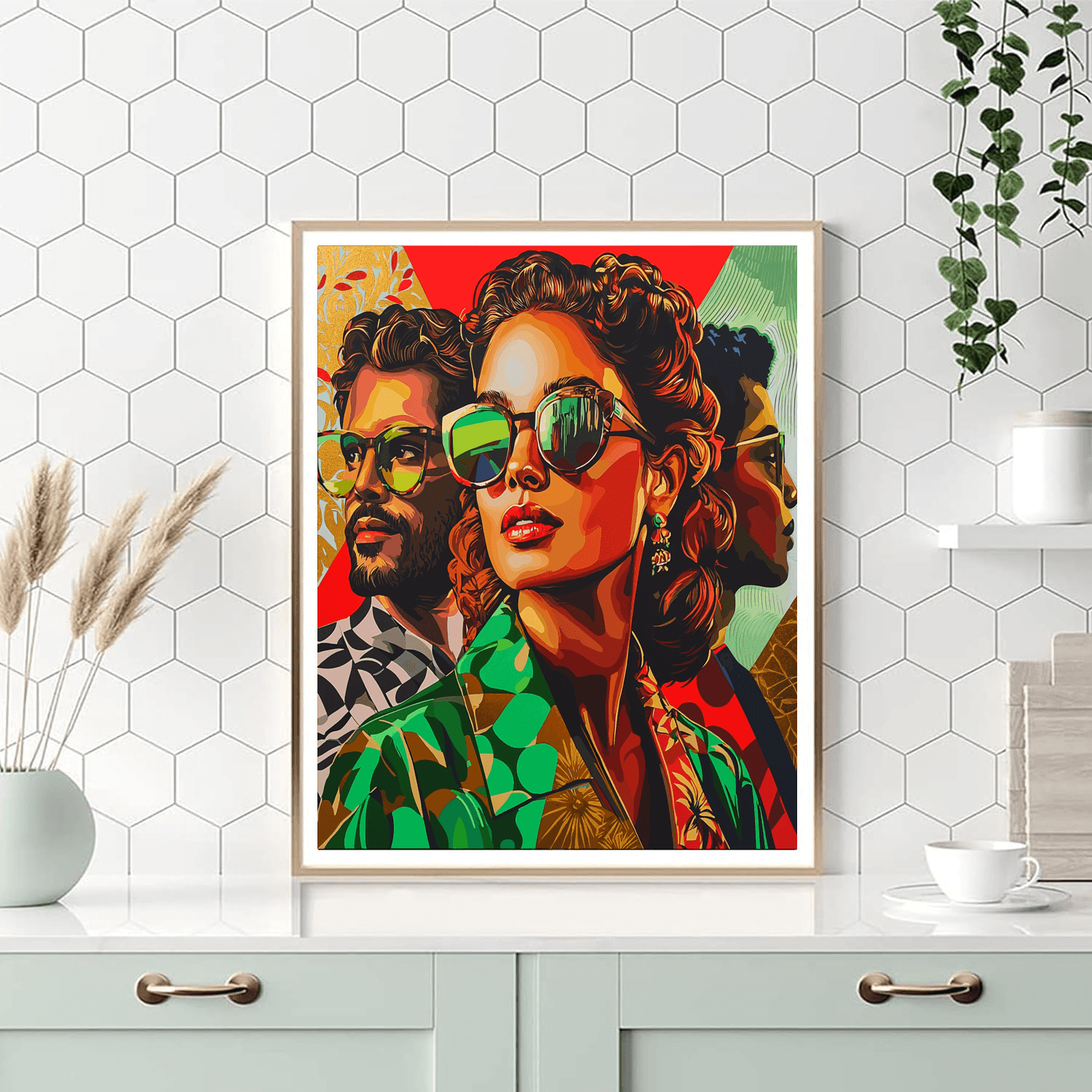 Kehinde Wiley Inspired Inspiring Historical Icons  DIY Paint By Numbers