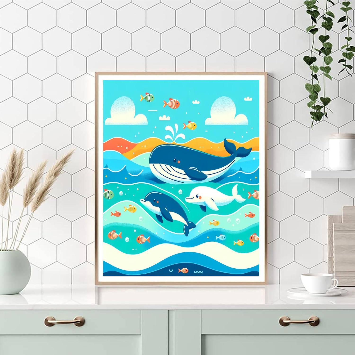Gentle Giant Sea Adventure Numbered Painting Kits
