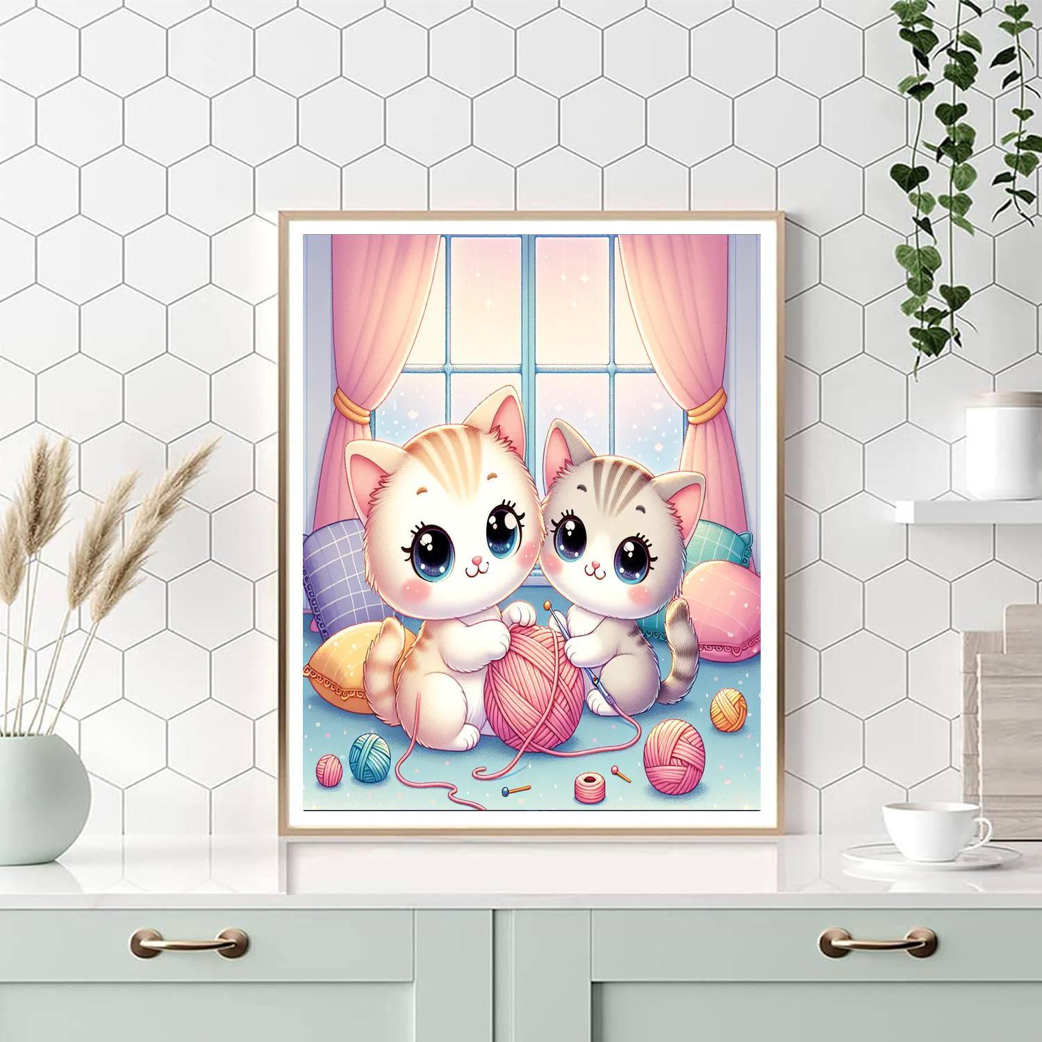Sweet Kittens Paint By Numbers