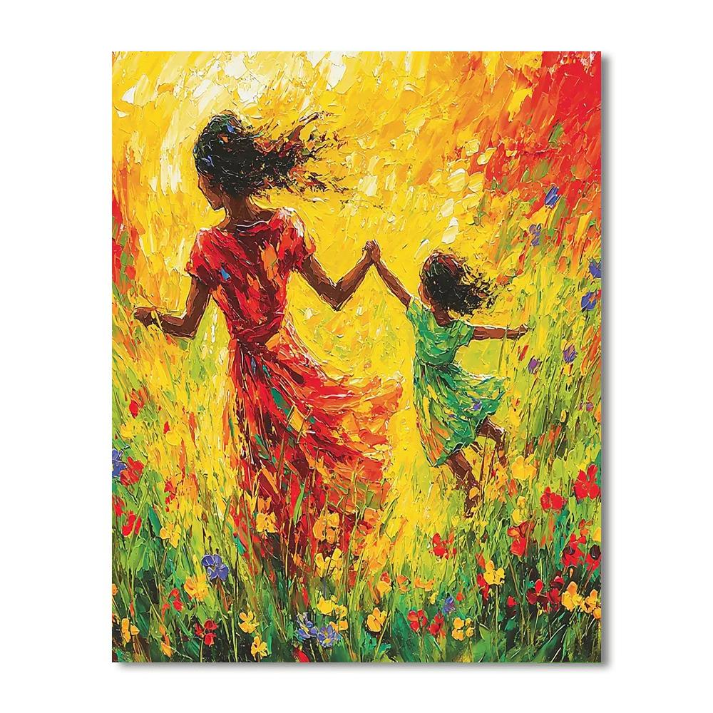 Dancing In The Meadows Paint By Numbers