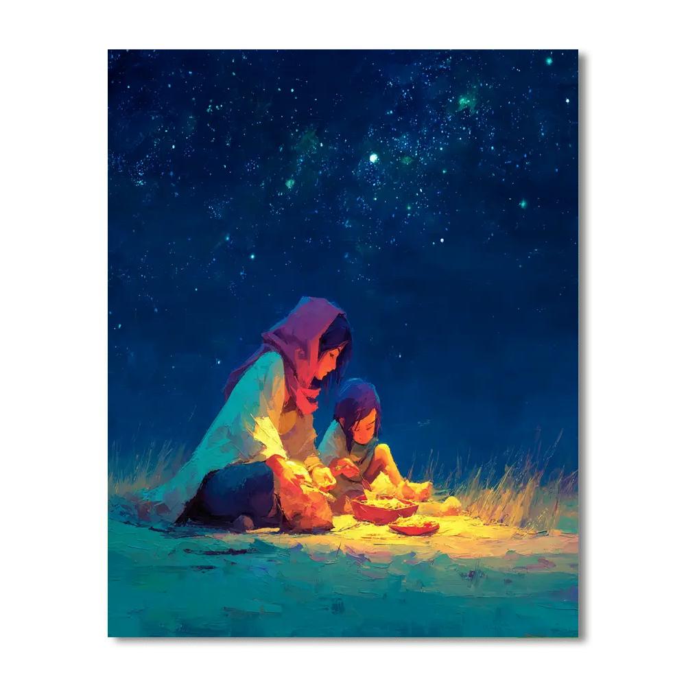 Picnic Under The Stars Paint By Numbers Kits