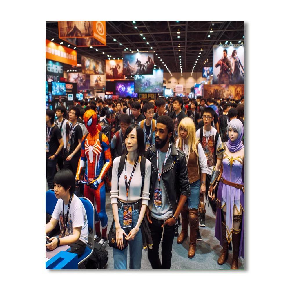 Tokyo Game Show Paint By Number