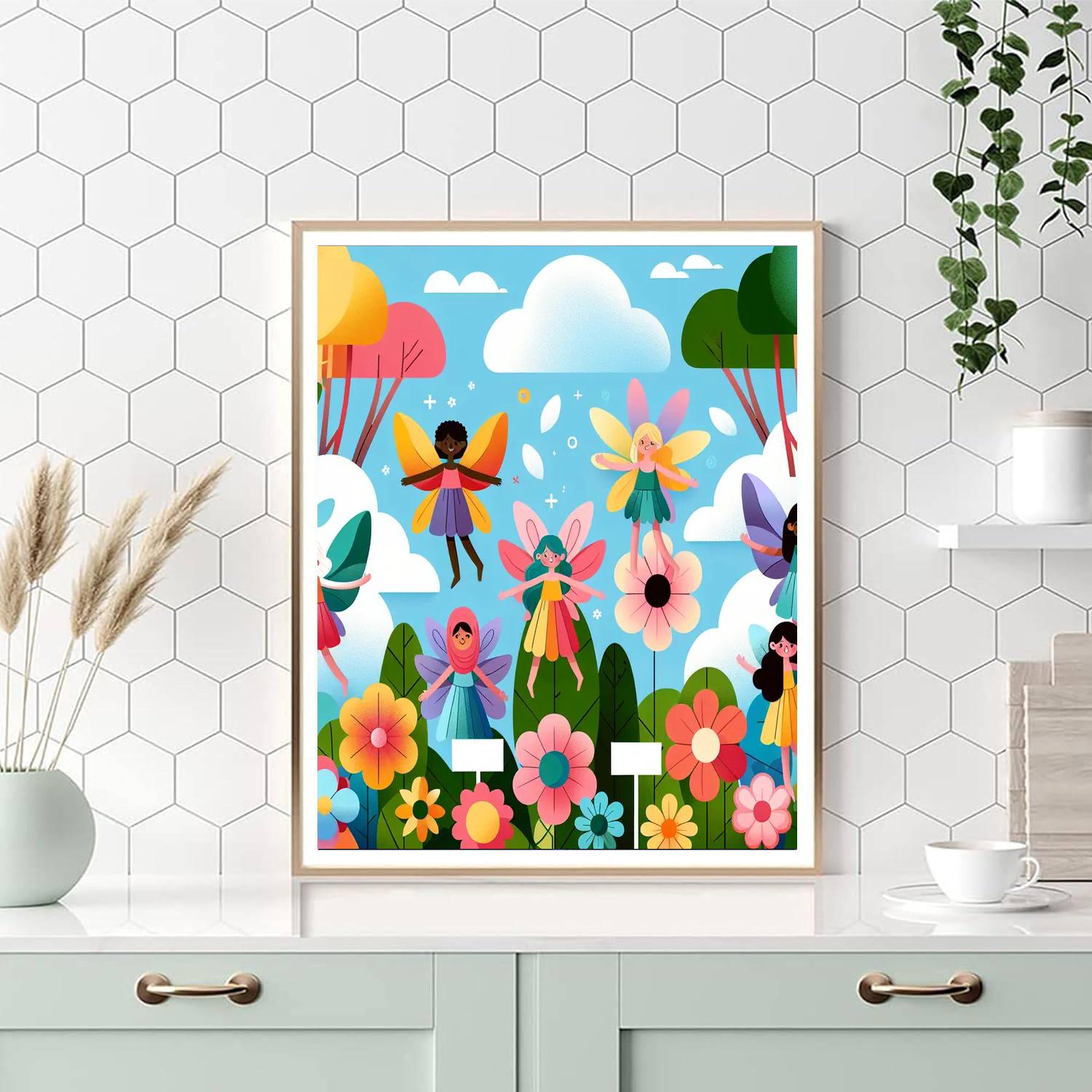 Funky Fairy Adventure Paint By Number