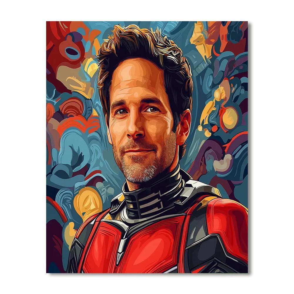 Paul Rudd: The Endearing Ant-man Among Us Numbered Painting Kits